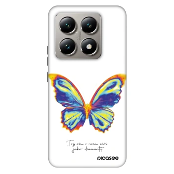 Maskica za Xiaomi 14T Pro - Diamanty White