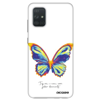 Maskica za Samsung Galaxy A71 A715F - Diamanty White