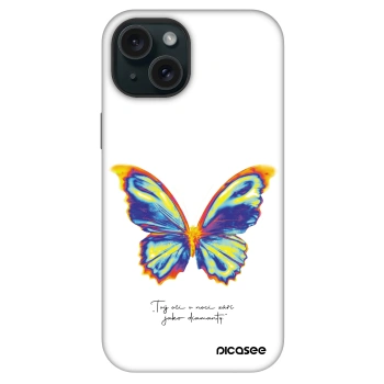Picasee Fashion Case MagSafe za Apple iPhone 15 - Diamanty White