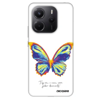Picasee Fashion Case za Xiaomi Redmi Note 14 4G - Diamanty White