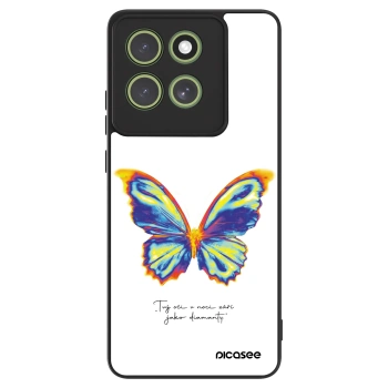 Maskica za Motorola Moto G86 5G - Diamanty White