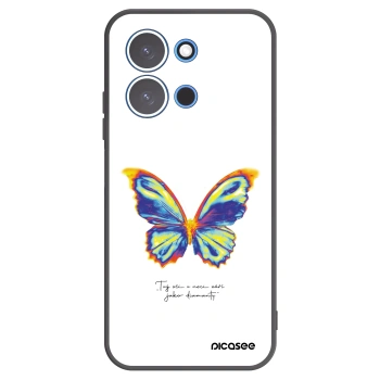 Picasee crna silikonska maskica za Xiaomi Redmi 15C 4G - Diamanty White