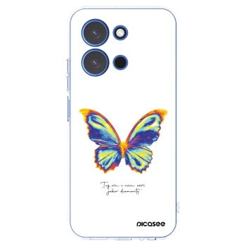 Picasee silikonska prozirna maskica za Xiaomi Redmi 15C 4G - Diamanty White