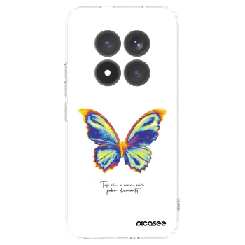 Picasee silikonska prozirna maskica za Xiaomi Redmi Note 15 Pro+ - Diamanty White