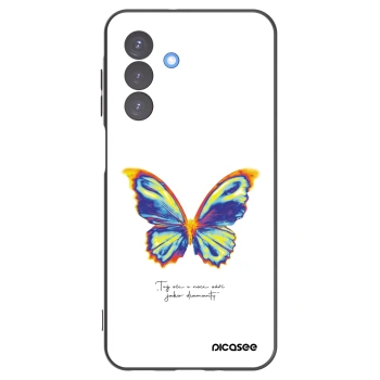 Picasee crna silikonska maskica za Samsung Galaxy A17 5G - Diamanty White