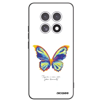 Picasee crna silikonska maskica za Xiaomi Redmi Note 15 - Diamanty White