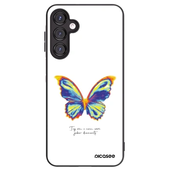 Picasee crna silikonska maskica za Samsung Galaxy A16 4G - Diamanty White