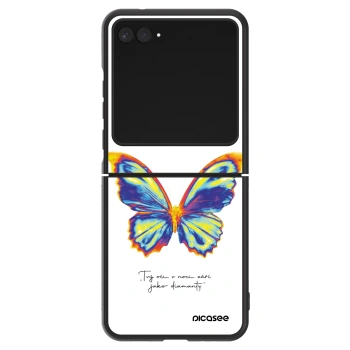 Maskica za Motorola Razr 60 - Diamanty White