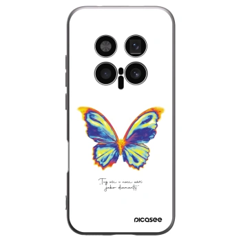 Picasee crna silikonska maskica za Honor Magic8 Pro 5G - Diamanty White