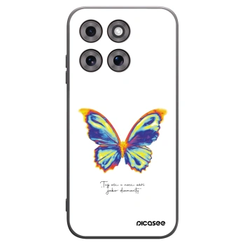 Picasee crna silikonska maskica za Motorola Moto G77 - Diamanty White