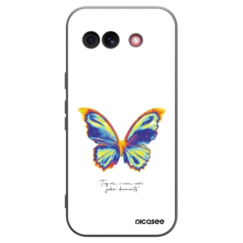 Picasee crna silikonska maskica za Google Pixel 10a - Diamanty White