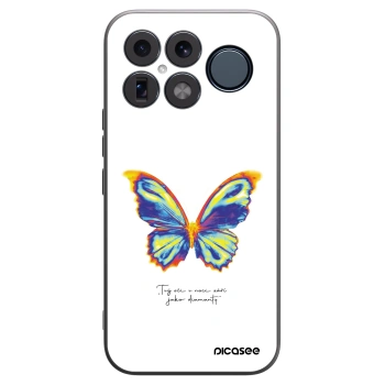 Picasee crna silikonska maskica za Xiaomi Poco F8 Ultra - Diamanty White