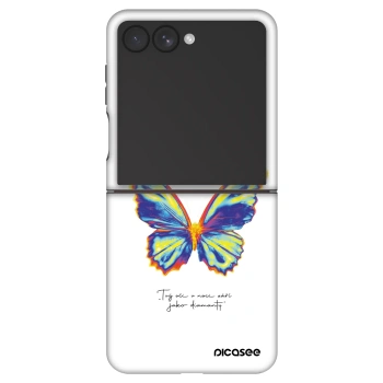 Maskica za Samsung Galaxy Z Flip7 5G - Diamanty White