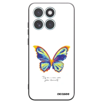 Maskica za Motorola Edge 70 Fusion - Diamanty White