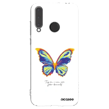 Picasee silikonska prozirna maskica za Honor 20 Lite - Diamanty White