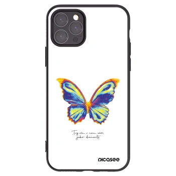 Picasee crna silikonska maskica za Apple iPhone 11 Pro - Diamanty White