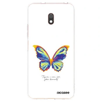 Maskica za Xiaomi Redmi 8A - Diamanty White
