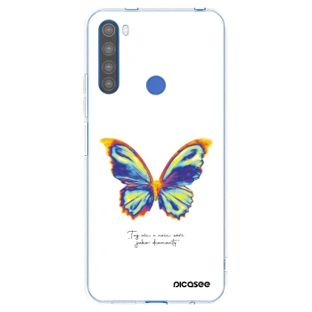 Picasee silikonska prozirna maskica za Xiaomi Redmi Note 8T - Diamanty White