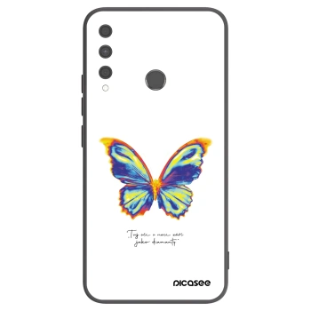 Maskica za Huawei P40 Lite E - Diamanty White