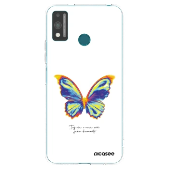 Maskica za Honor 9X Lite - Diamanty White