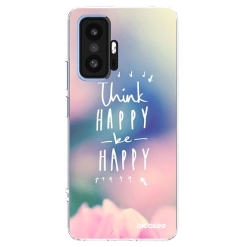 Picasee silikonska prozirna maskica za Xiaomi 11T - Think happy be happy