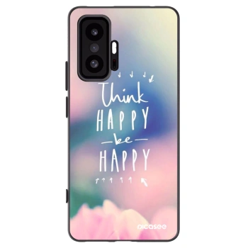 Picasee crna silikonska maskica za Xiaomi 11T - Think happy be happy