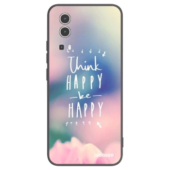 Picasee crna silikonska maskica za Vivo Y72 5G - Think happy be happy