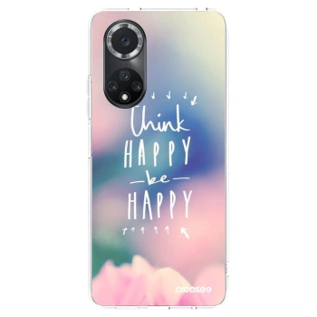 Picasee silikonska prozirna maskica za Huawei Nova 9 SE - Think happy be happy