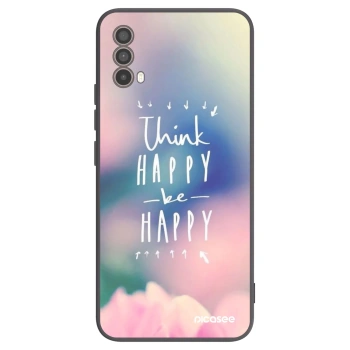 Maskica za Motorola Moto E40 - Think happy be happy