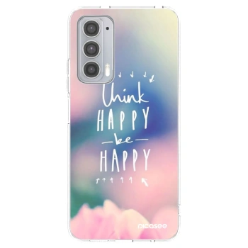 Maskica za Motorola Edge 20 - Think happy be happy