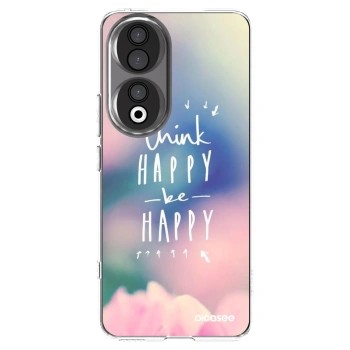 Picasee silikonska prozirna maskica za Honor 90 5G - Think happy be happy