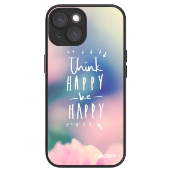 Picasee ULTIMATE CASE MagSafe za Apple iPhone 15 - Think happy be happy