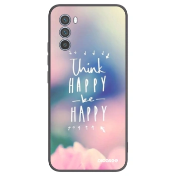Maskica za Motorola Moto G62 - Think happy be happy