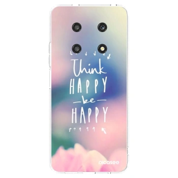 Picasee silikonska prozirna maskica za Honor Magic4 Lite 5G - Think happy be happy