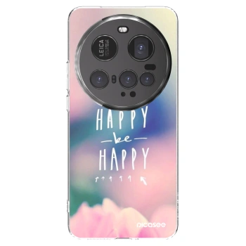 Picasee silikonska prozirna maskica za Xiaomi 15 Ultra - Think happy be happy