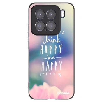Picasee crna silikonska maskica za Xiaomi 15 - Think happy be happy