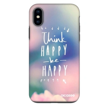 Maskica za Apple iPhone X/XS - Think happy be happy