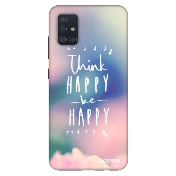 Maskica za Samsung Galaxy A51 A515F - Think happy be happy