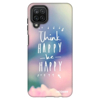 Maskica za Samsung Galaxy A12 A125F - Think happy be happy