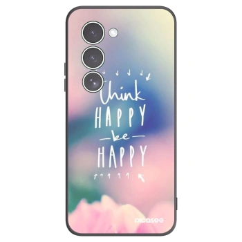Picasee crna silikonska maskica za Xiaomi Redmi 15 5G - Think happy be happy