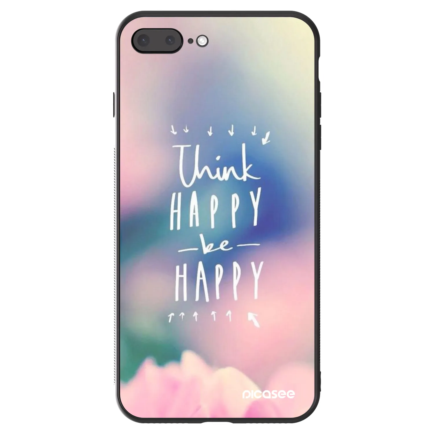 Picasee ULTIMATE CASE za Apple iPhone 7 Plus - Think happy be happy