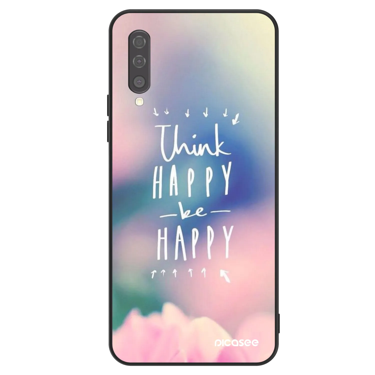 Picasee ULTIMATE CASE za Samsung Galaxy A50 A505F - Think happy be happy