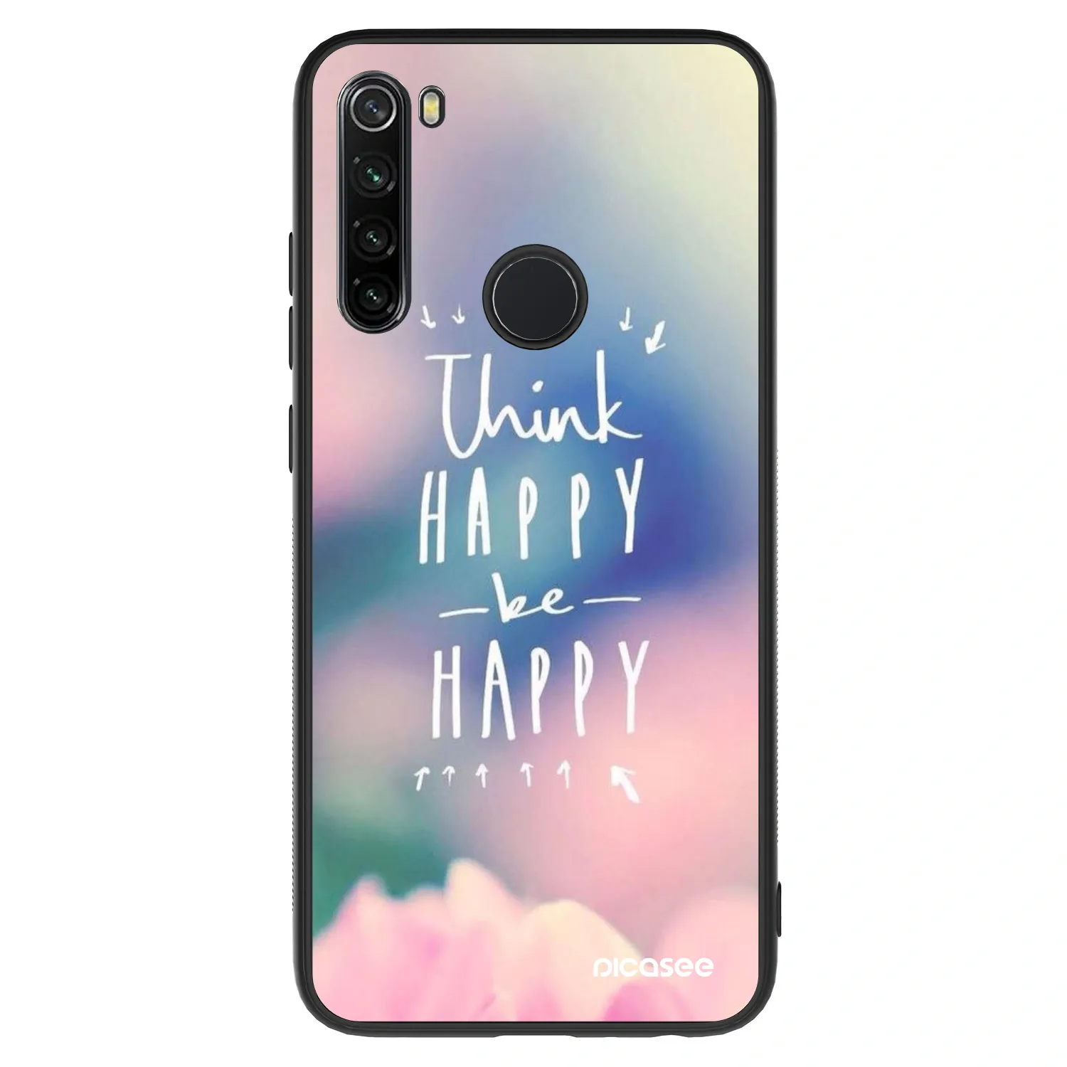 Picasee ULTIMATE CASE za Xiaomi Redmi Note 8 - Think happy be happy