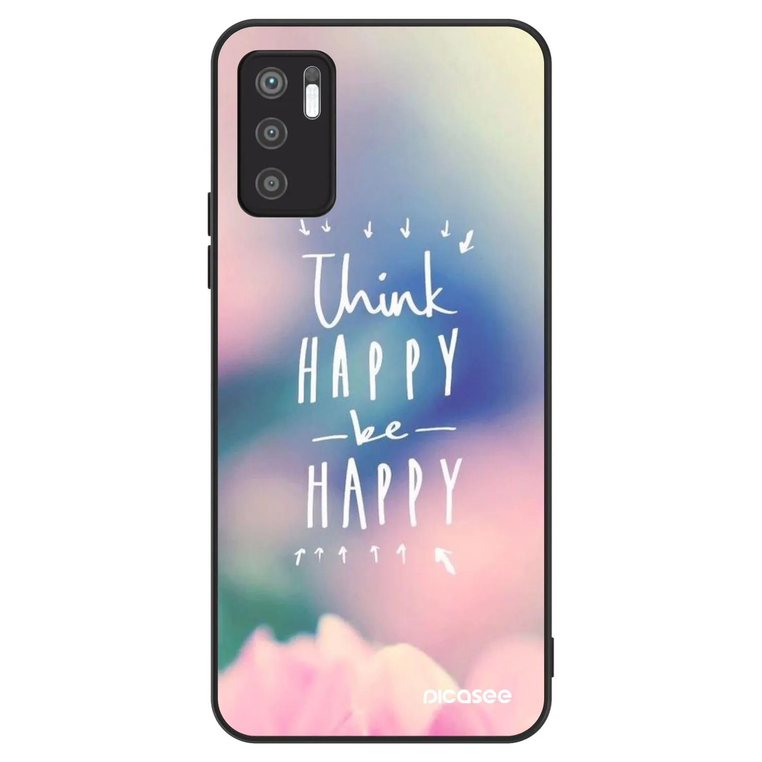 Picasee ULTIMATE CASE za Xiaomi Redmi Note 10 5G - Think happy be happy