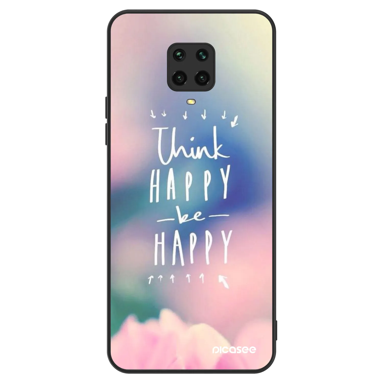 Picasee ULTIMATE CASE za Xiaomi Redmi Note 9S - Think happy be happy