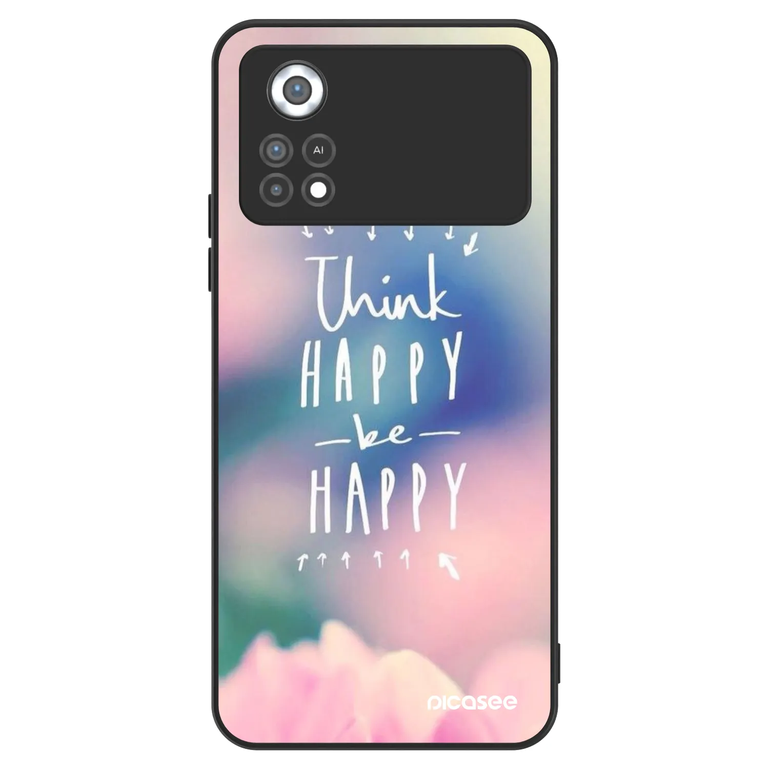 Picasee ULTIMATE CASE za Xiaomi Poco X4 Pro 5G - Think happy be happy
