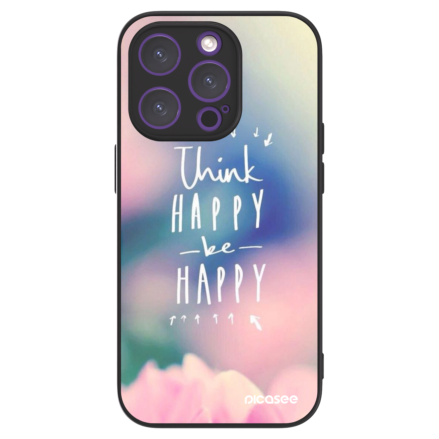 Picasee ULTIMATE CASE za Apple iPhone 14 Pro - Think happy be happy