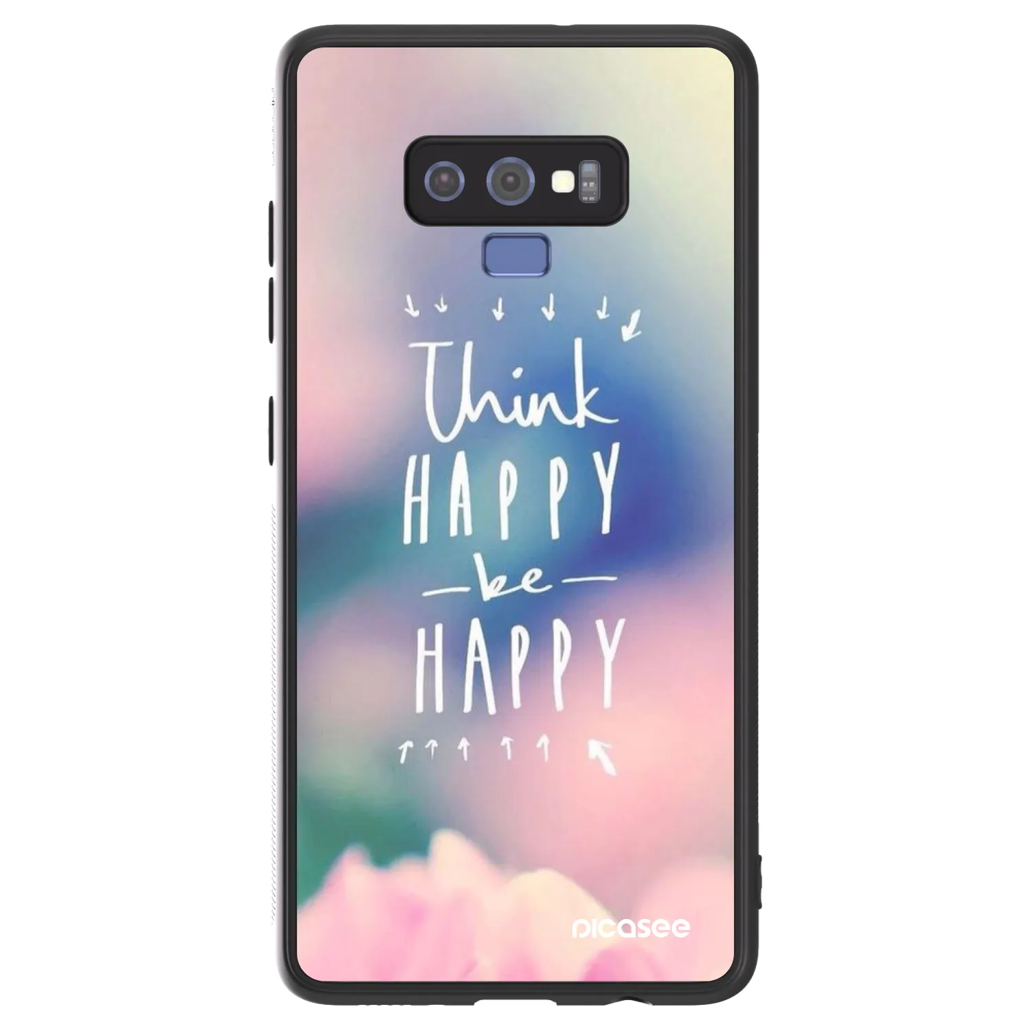 Picasee ULTIMATE CASE za Samsung Galaxy Note 9 N960F - Think happy be happy