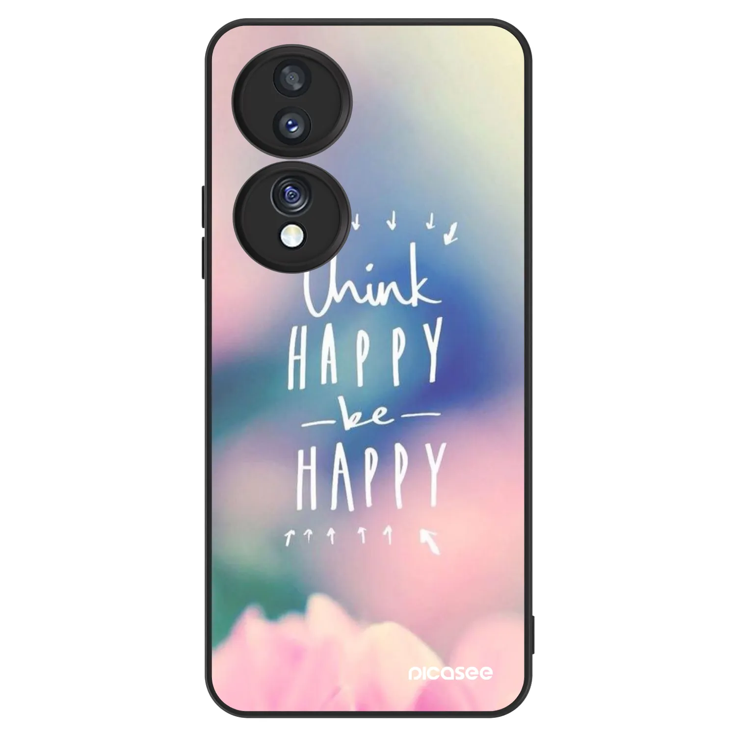 Picasee ULTIMATE CASE za Honor 70 - Think happy be happy