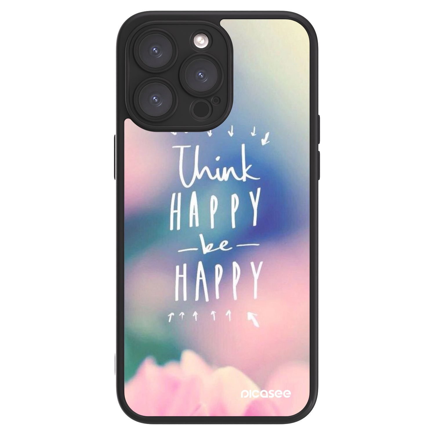 Picasee ULTIMATE CASE za Apple iPhone 15 Pro Max - Think happy be happy